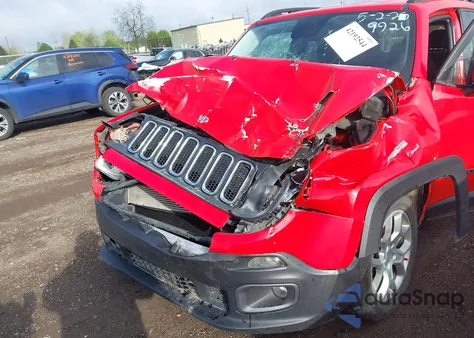 2016 Jeep Renegade Latitude from USA, damaged, VIN ZACCJABT0GPD59926